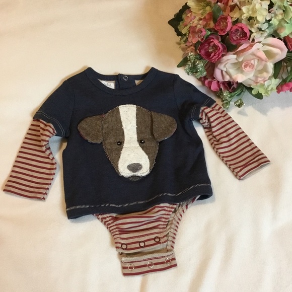 Mud Pie Other - NWOT “Bad to the Bone” onesie size 0-3